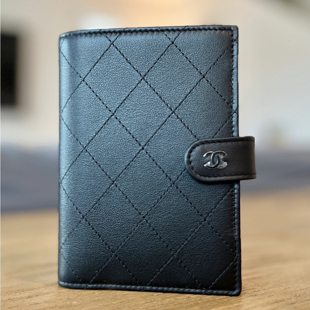 Chanel 24p passport holder